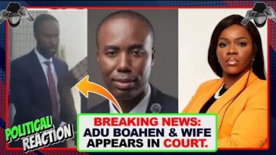 BREAKING:🔥ADU BOAHEN and wife in court