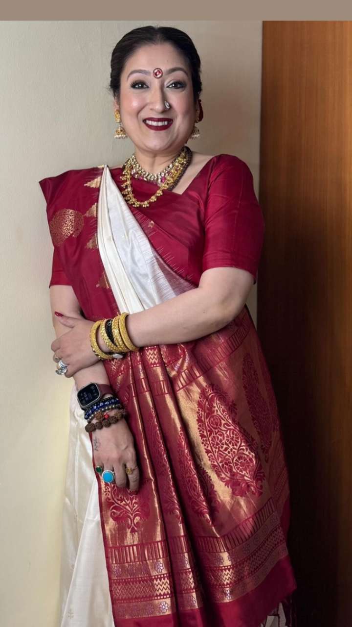 Wear the ethnic appearance of Sunita, will look beautiful