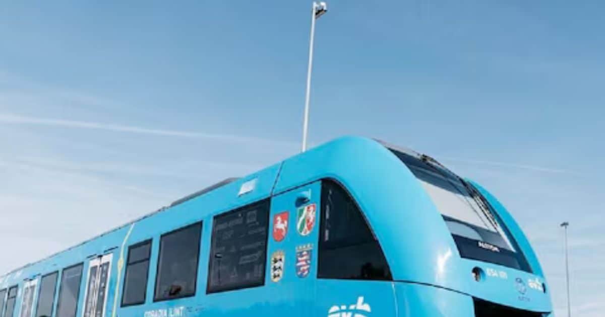 How is hydrogen train separated from ordinary trains, know