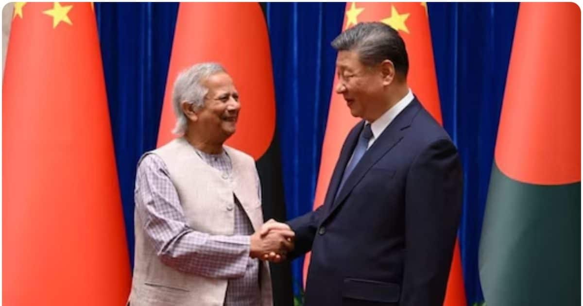 What did Mohammad Yunus say about India in a video of 32 seconds, which created a ruckus