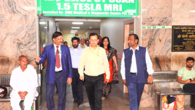 Greater Noida: General Secretary Para Sarathi Visit Jims