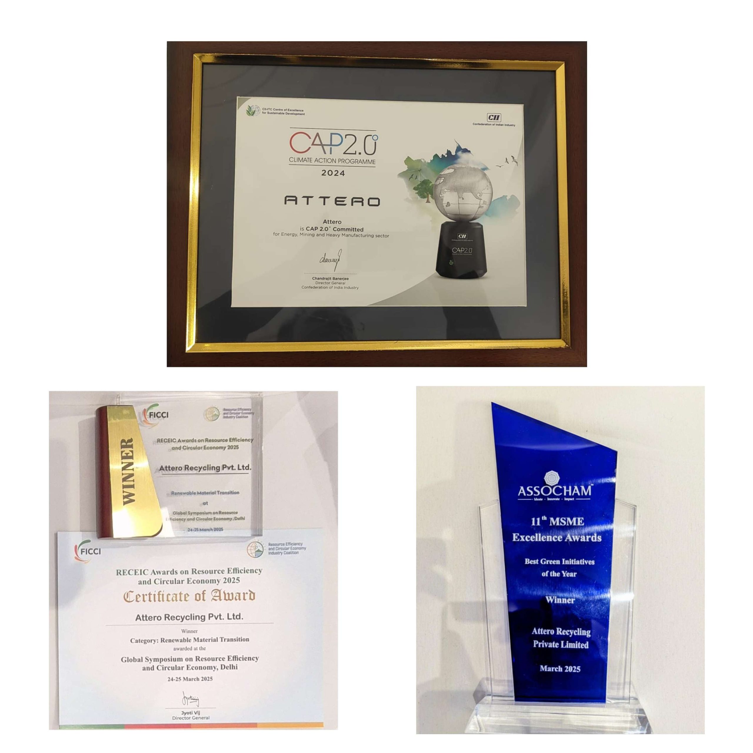 Top Industry Organizations rewarded ‘Athero’ for Green Innovation and Sustainability