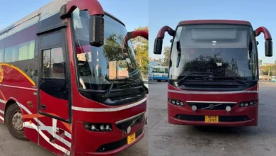 The trip from Gurugram to Chandigarh was very easy, new Volvo bus will now reach passengers within 5 hours -now passengers can reach Gurugram to Chandigarh within 5 hours with a new Volvo bus with a new Volvo bus bus