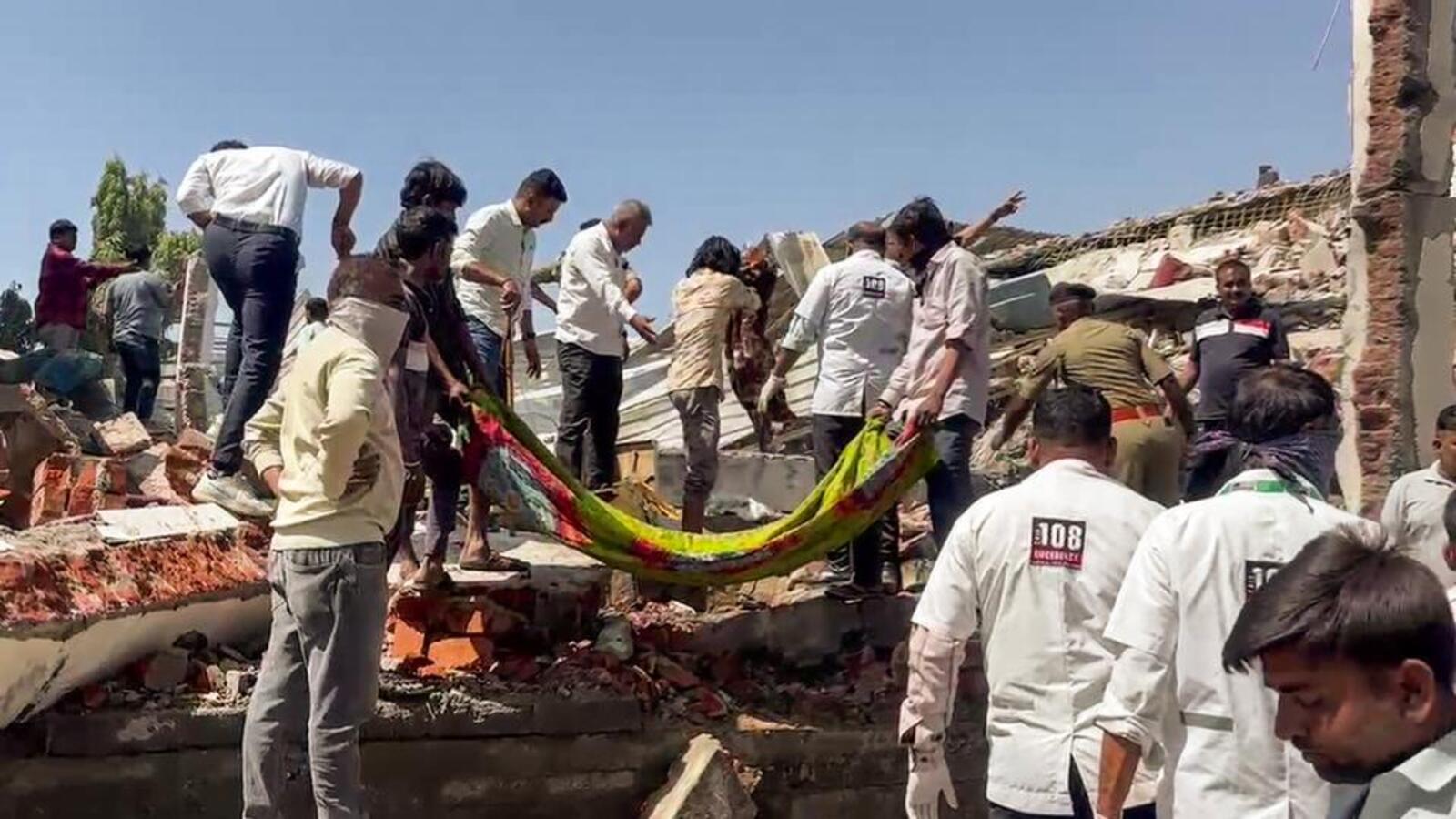 Gujarat Blaze Scene: Deafening explosion, smoke, bodies charred outside recognition