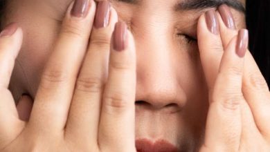 Why dry the eyes?