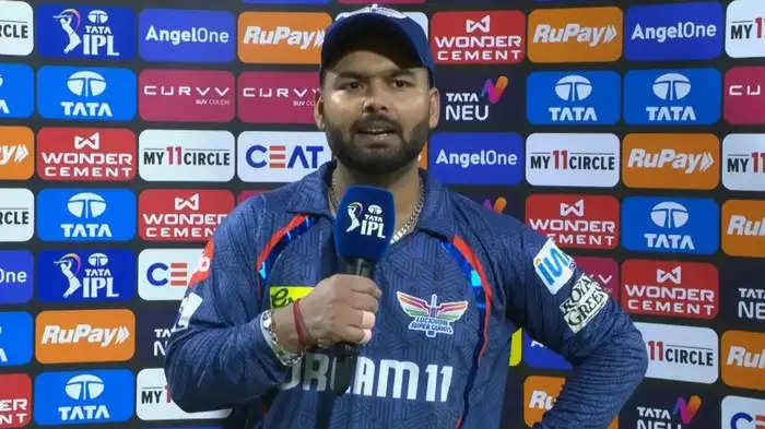 “That’s how it is captain,” Rishabh Pant, who sits on the wicket of his home field, starts making excuses after defeat