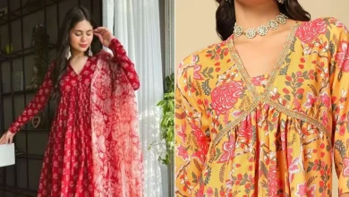 Navratri Dress for Women 2025: Best Alia Cut Kurti Designs for Twirling in Style