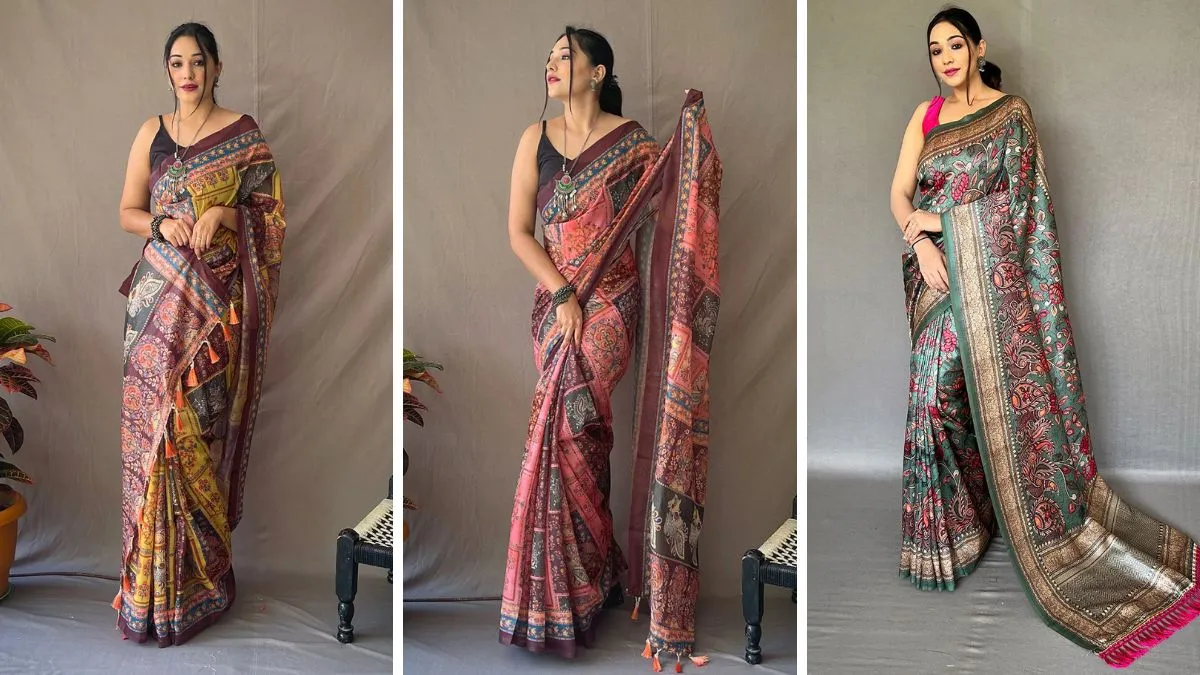 Best Kalamkari -Saree designs for Ugadi and Gudi Padwa 2025: Top choices to be in the spotlight