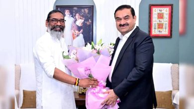 The industrial Gautam Adani meets CM Hemant Soren, discussion on investment