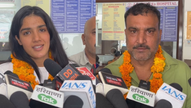 Nupur Sheoran’s strong reception in Bhiwani returns with gold medal