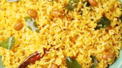 How to make South Indian lemon rice?