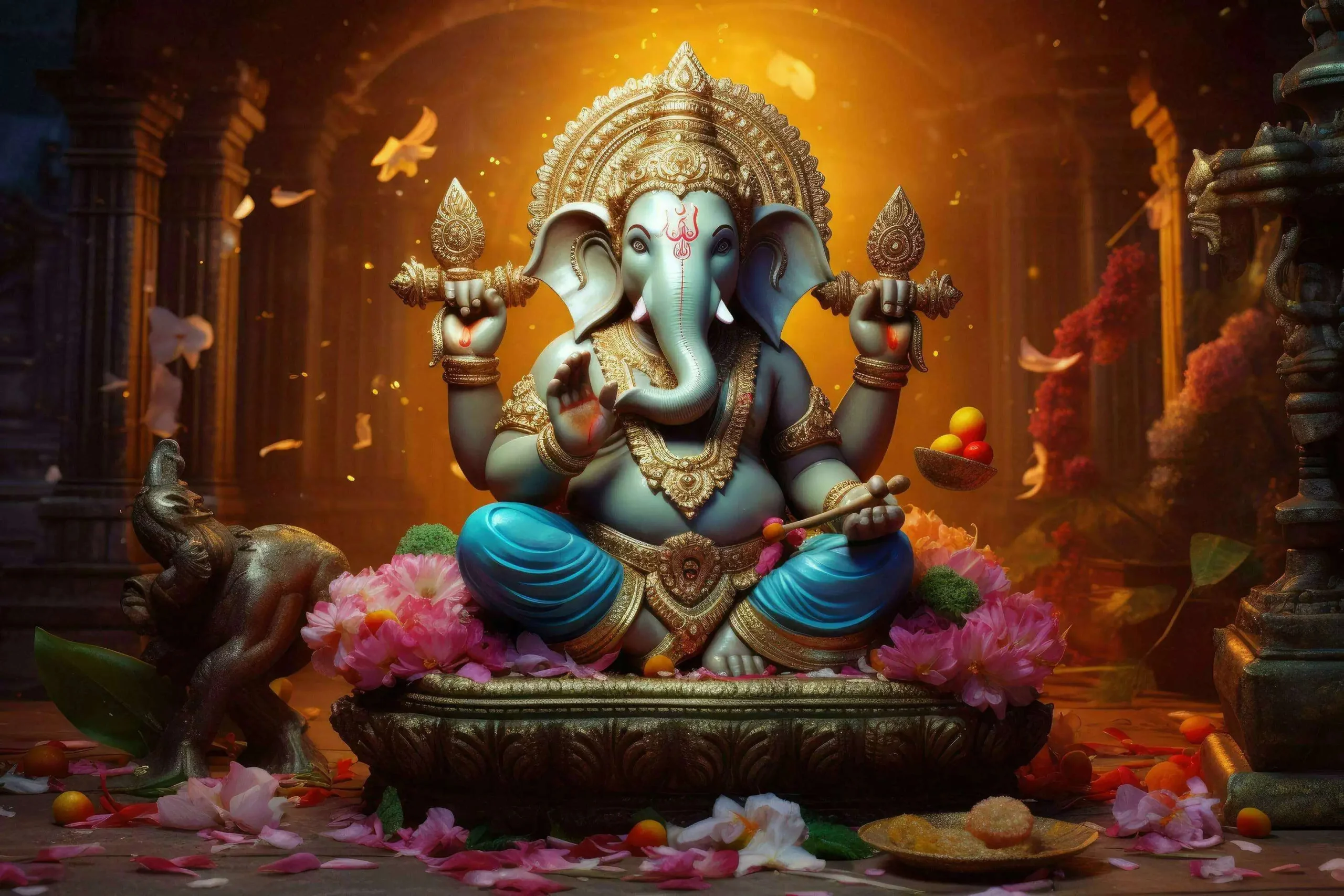 While recording the Ganeshashtakam mantra, keep the attention of these things or the pure method of pronunciation in the viral video instead of the grace of Vighnaharta