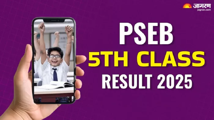 PSEB 5th Class result 2025: Punjab Board 5th Class result is released on pseb.ac.in, will be able to marry these steps – PBEE 5th Class result 2024: Punjab Bord Bord Bow Bord 5th Class Reset is released on pseb.ac.ac. Marksheet with these steps