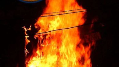What happens by burning cow -mist in Hlika Dahan?