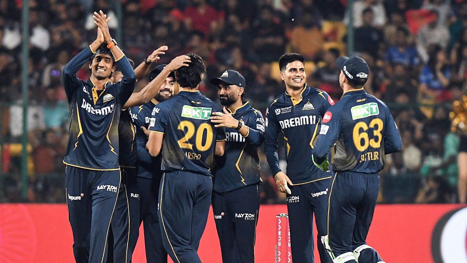 Points table, IPL 2025: Royal Challengers Bengaluru slides to the 3rd rank, Gujarat Titans stay at 4th position | Mint