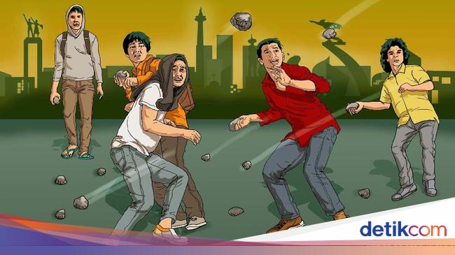 Gosh! Eid Holiday, 2 groups of teenagers in bogor even brawl