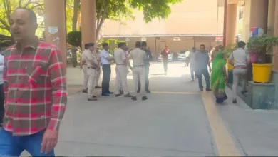 The information of the bomb at the small secretariat in Faridabad created a stir, the entire building was sealed; Heavy Force deployed on the spot -bomb in mini secretariat in Faridabad and officers Wee warned after information and entre building were sel