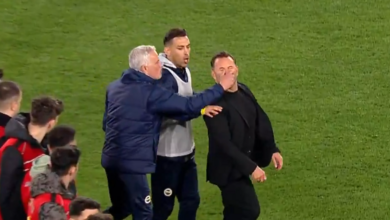 Jose Mourinho physically attacks Galatasaray; grab Okan Buruk’s nose, send him tumble to the Turkish cup loss