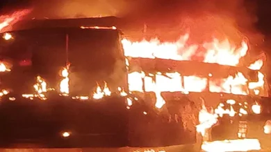 Bihar News: a fierce fire in the bus going from Supaul to Delhi screams; There were 125 passengers ride