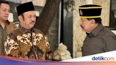 Hendropriyono received the Eid Minister of PPN at the Palestinian Ambassador