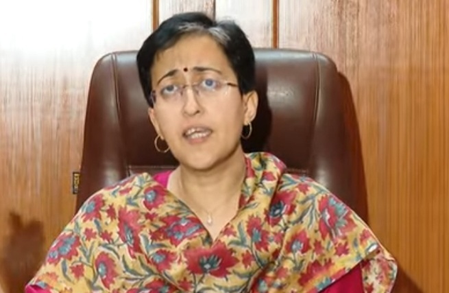 Atatishi raised the question of the Budget of the Delhi Government, said – great announcement made by the Department of Finance