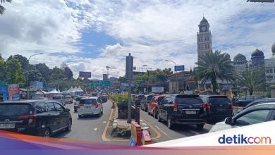 10 thousand vehicles passing by, one direction in the direction of the peak of Bogor was applied this morning