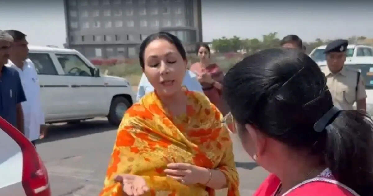 Deputy CM Dia Kumari reprimand nhai officials, see in the video, say: Ghatia won’t work