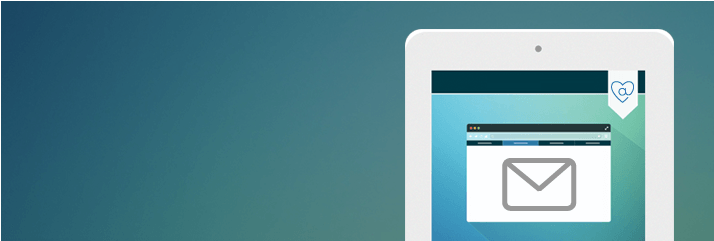 Log in to a web page medicine on the email