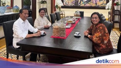Sri Mulyani’s turn to Basuki friendly with Jokowi in solo
