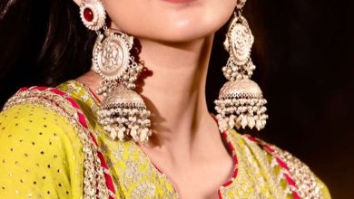 Beautiful will be seen in the wedding, Sanjana’s statement earrings wear