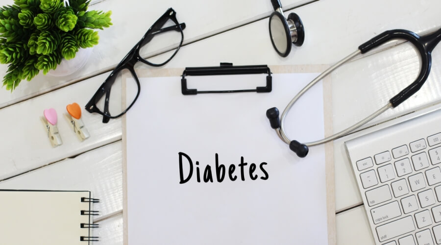 Advice for diabetics during visit to a doctor