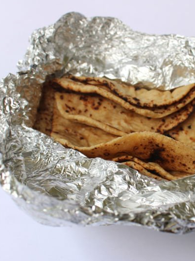 Aluminum fools wrapped bread, poison