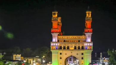 HYDERABAD: Heavy rain in Hyderabad falls a layer of plaster of Charminar; Cm ordered to be attentive – heavy rain in hyderabad plaster layer fell from Charminar