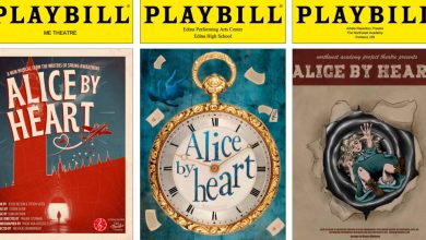 10 Creative Alice by Heart Playbillder Covers from all over the country