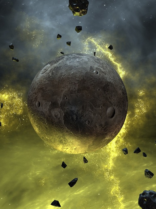Which planet of the solar system is the youngest?