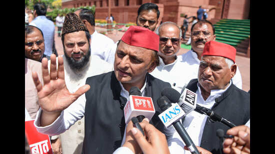 Waqf Amendment Bill, Akhilesh Yadav said, the sole purpose of BJP is to get votes