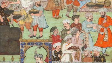 When Holi plays in Babur’s court
