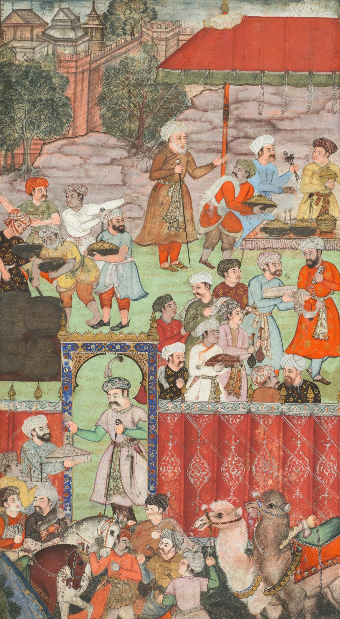 When Holi plays in Babur’s court