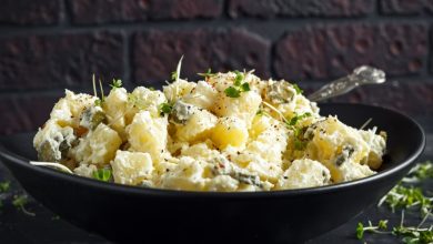 White salad with potatoes – web medicine
