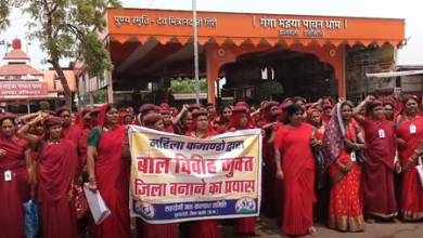 Balod’s Women’s Commandos, which became an example of women’s power in Navratri, argue ‘School of Navjnaghukta’ campaign