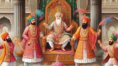 Emperor Akbar prepared for Holi during the year