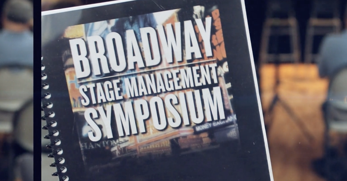 10th anniversary Broadway Stage Management Symposium announces dates and speakers