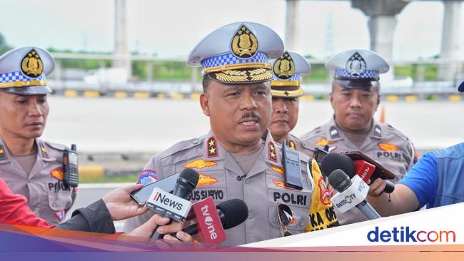 The National Police Chief will flow back and forth on April 6 via the Transjawa toll road