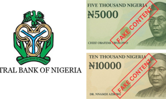 Nigeria’s central bank has reported on new ₦ 5,000, ₦ 10,000 notes