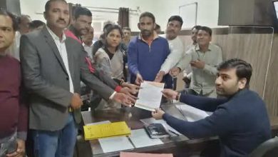 BJP submitted Memorandum in Alwar Bahrod: Claim for combating rising crime in the area