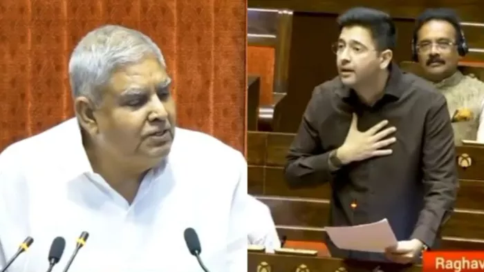 “Why are you so obsessed with Trump’s work …” Why did you say Dhankhar about Raghav Chadha? Watch Video – Why you are very obsessed with the US tariff and Trump is reaching out Jagdeep Dhankar, asks AAP -LP Raghav Chadha in Rajya Sabha
