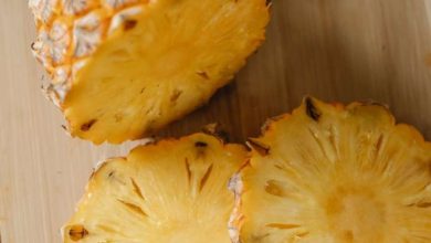What happens by eating the pineapple for 1 week continuously?