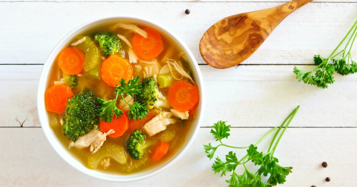 Prouble vegetable soup – web medicine