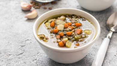 Spinach soup with lentils – web medicine