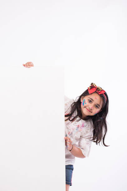 Play Safe Holi with children